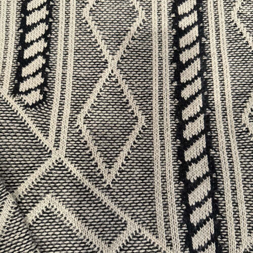 Vintage 80s London Fog Geometric Knit Crewneck Sweater, Size XL. - Picture 14 of 16